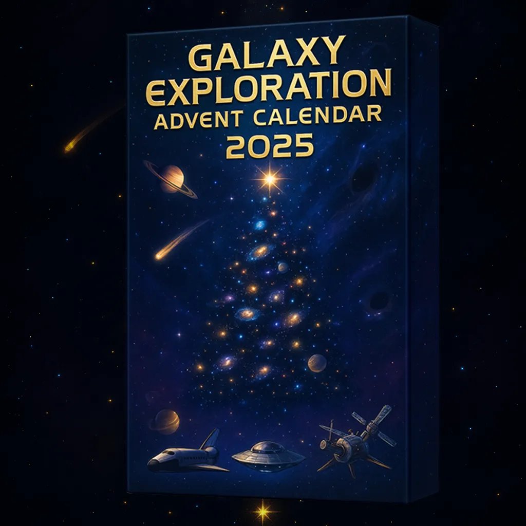 🌌 Galaxy Exploration Advent Calendar 2025