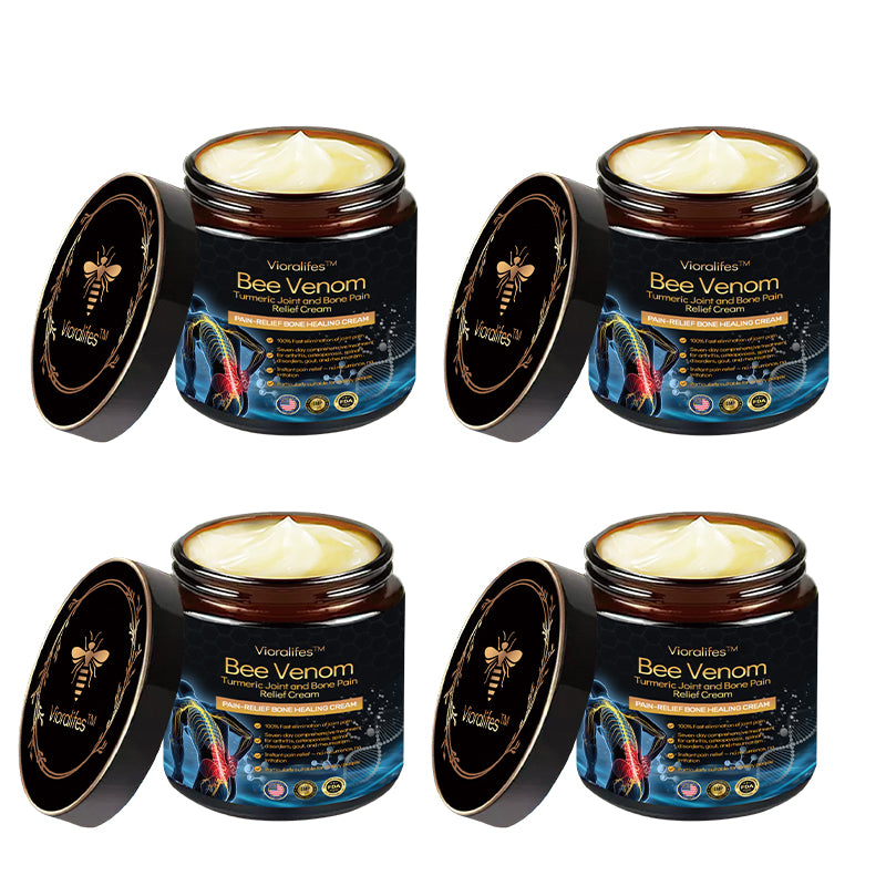 Vioralifes™ Bee Venom and Turmeric Joint and Bone Pain Relief Cream 👨‍⚕️ Approved by the American Academy of Orthopaedic Surgeons (AAOS)