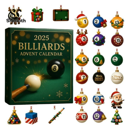 🔥Limited Edition, Only 100 Sets Left! -🎱 Billiards Advent Calendar 2025