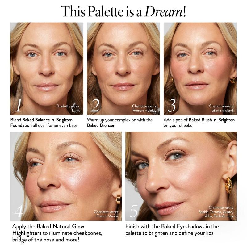 💖Baked Starter Kit - Tuscan Dreams includes Baked Multicolor Eyeshadow Palette