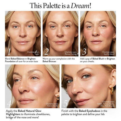 💖Baked Starter Kit - Tuscan Dreams includes Baked Multicolor Eyeshadow Palette