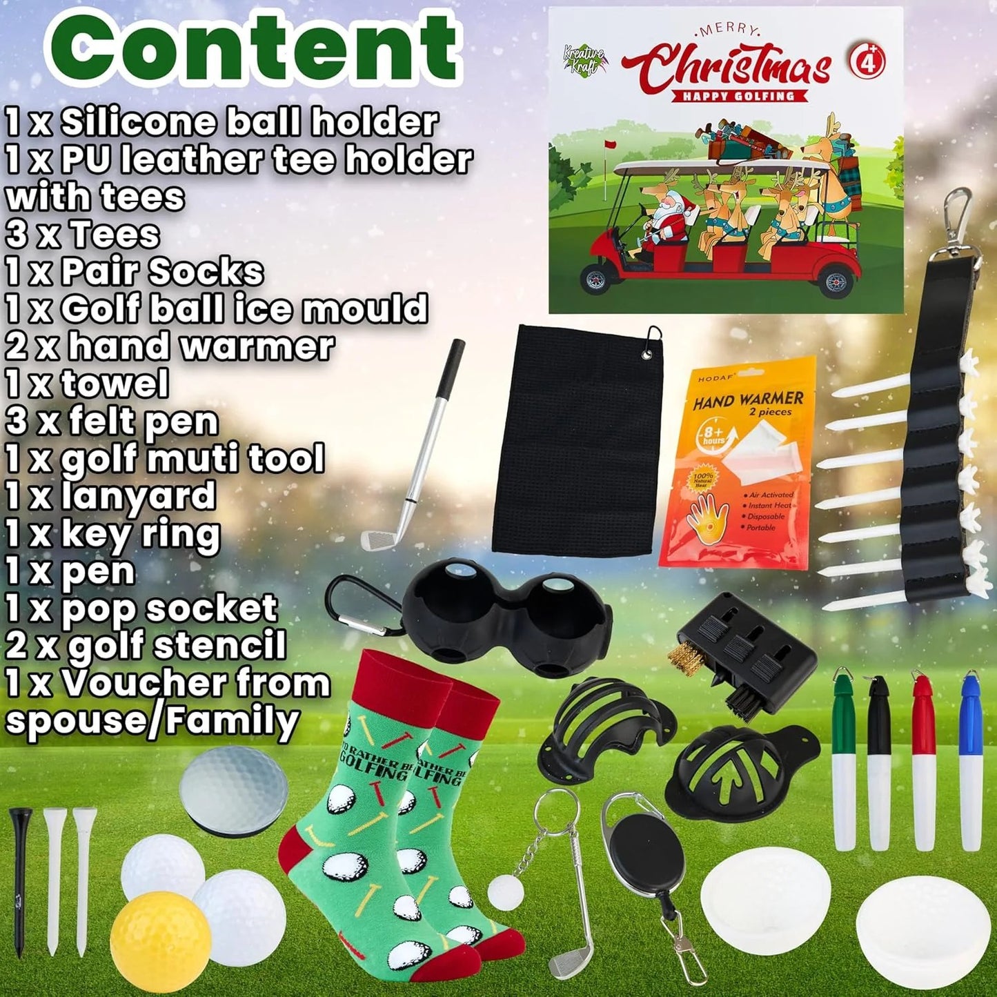 ⛳Golf Advent Calendar 2025 - 24 Day of Happy Golfing