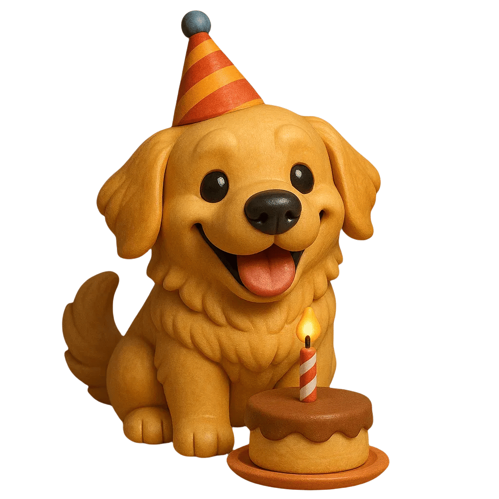 Fun Golden Retriever Advent Calendar 2025